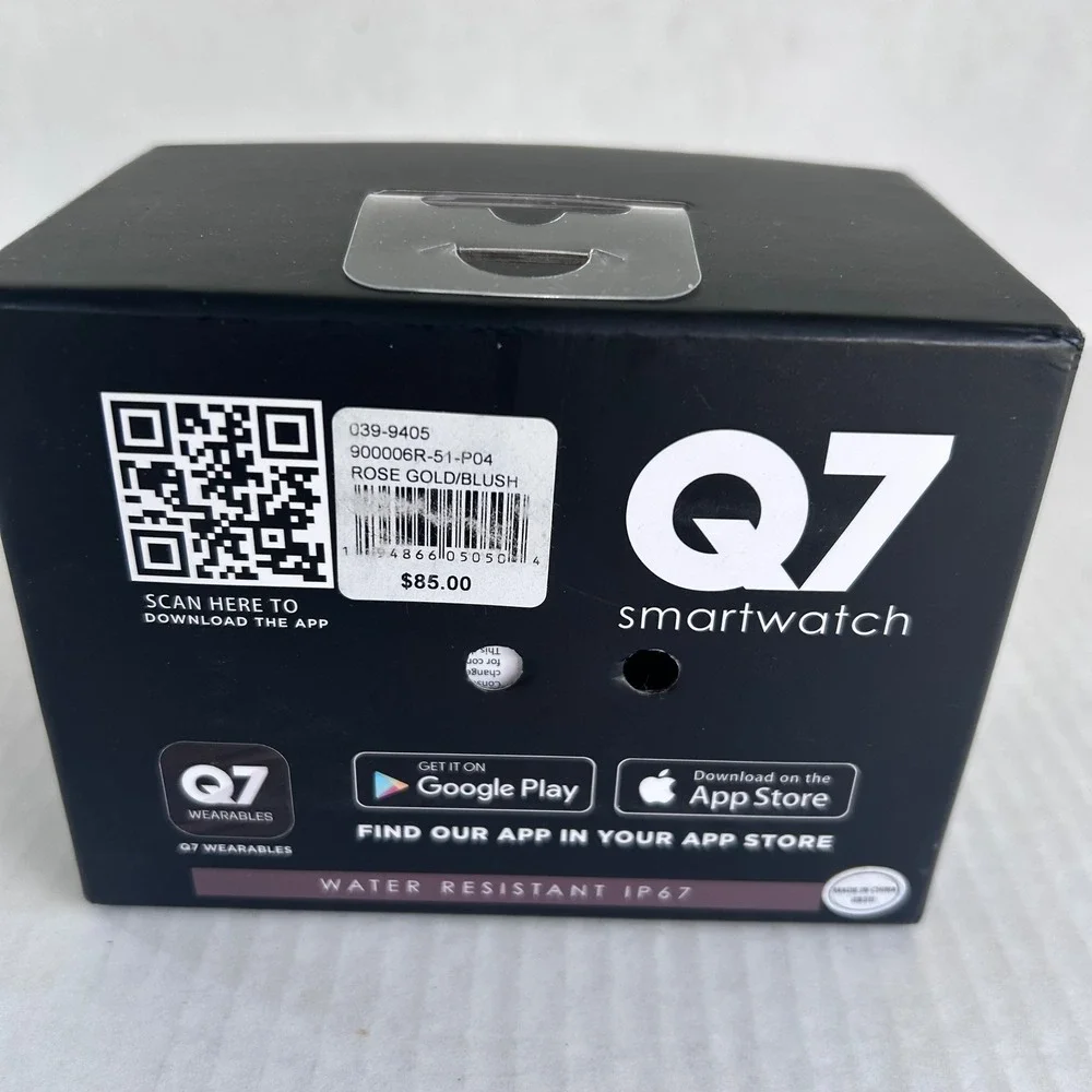 Q7 smartwatch rose